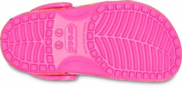 Детская обувь Вьетнамки Сабо Crocs Classic Hyper Real 208450 Сабо 30-31