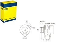 фото thumb №1, Генератор 12v opel astra g omega b signum vectra b c 2.0 2.2 dti