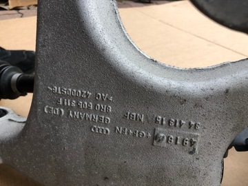 фото thumb №6, Audi a6 a7 c7 рестайлінг поворотна опора права задня tdi 34km