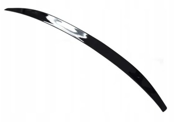 фото thumb №12, Спойлер спойлер накладка 2005-2011 audi a6 c6 спойлер чорний блиск