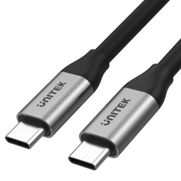 Кабель USB-C — USB-C 10 Гбит/с, 4K, 60 Гц, 20 В/5 А, 100 Вт