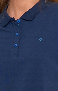 MORAJ Koszulka POLO damska T-shirt polówka BAWEŁNA PREMIUM - M
