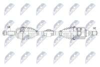 Npw-ch-060 nty приводной вал приводная jeep compass 2wd/4wd Цена, фото thumb