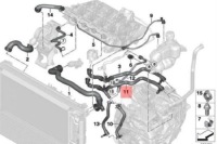 Bmw f45 f46 f48 f49 теплообменник тепла турбонагнетателя 7617377 17127617377 Доставка, фото thumb