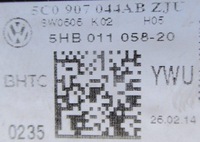 фото thumb №5, Vw new beetle 5c 2014r панель кондиционера обдув 5c0907044ab