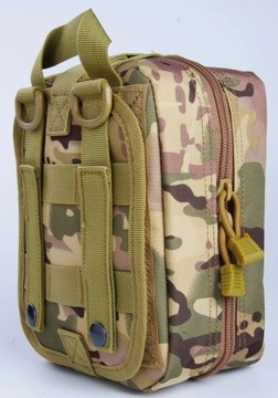 Аптечка первой помощи, тактическая сумка IFAK. Полный комплект Molle Camping.