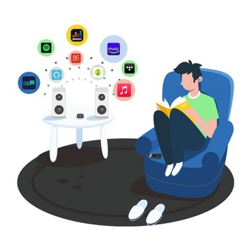 Odtwarzacz sieciowy iEAST OlioStream 1 WIFI BLUETOOTH czarny