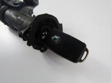 фото thumb №7, Skoda fabia 2 ii 5j замок запалювання з ключем 1.6tdi дизель 90km cayb 09-14