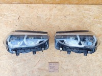 Bmw x3 x4 g01 g02 полный фонари фара full led адаптивный демонтаж 23.000km Цена, фото thumb