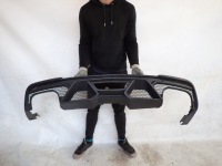 Купить Ford mustang shelby gt 15- накладка диффузор бампера задняя заднего, фото thumb