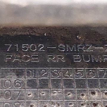 фото thumb №14, Honda civic 8 viii ufo type-r бампер задній накладка дифузор 71502-smrz