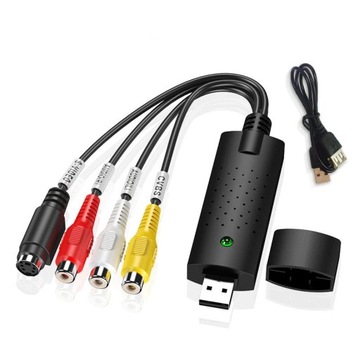 VHS ВИДЕОКОРТЕР – RCA (ТЮЛЬК) НА USB