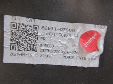 фото thumb №7, Бампер зад hyundai tucson 18- nr.86611-d7500