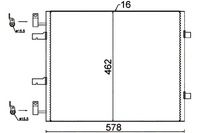 фото thumb №1, Hella конденсатор кондиционера nissan primastar dci