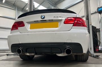 Диффузор Спойлер Задний BMW E92 E93 MP Style Черный Глянцевый