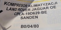 фото thumb №7, Компресор кондиціонера land rover cpla-19d629-bg