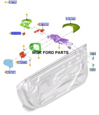 фото thumb №9, Проектор правый освещение порог mustang 15- 17-