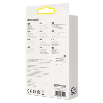 Baseus Fast Cable USB Cable C USB A 65W 1 м