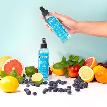 Жидкость для чистки экранов ZIELKO Natural MINT, биоразлагаемая, 200 мл
