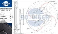 Диск rotinger rt 20720-gl t5 Ціна, фото thumb