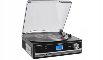 ХОРОШИЙ ПЛЕЕР ВСТРОЕННЫЕ ДИНАМИКИ ЗАПИСЬ НА USB LCD MP3 AUX ЧЕРНЫЙ