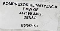 фото thumb №9, Компресор кондиціонера bmw оригінальний номер 447190-8462
