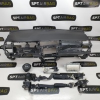 фото thumb №1, Nissan leaf ii 2 приборная панель консоль подушки безопасности ремни подушка безопасности