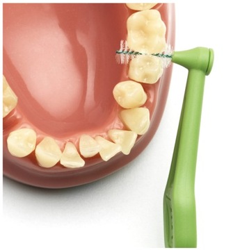 Szczoteczki Międzyzębowe Tepe Angle 0,8mm 25szt. Zielone ISO 5 Osłona