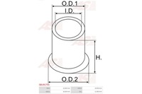 фото thumb №2, Втулка, wał стартер as-pl sbu9175s