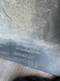 фото thumb №7, Бампер задний audi a4 b9 8w рестайлинг allroad 8w9807527