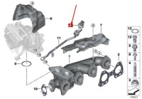Датчик давления выхлопных газов bmw 1 f20 13628570936 8570936 Киев, фото thumb