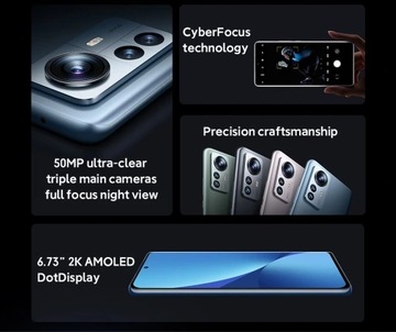 Smartfon Xiaomi 12 Pro 12 GB / 256 GB niebieski