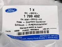 фото thumb №9, Шланг бачка расширительного mondeo s-max 10- 1799492 _ bg91-8k012-hd