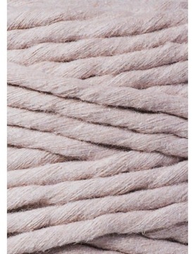 Sznurek do makramy Bobbiny 5 mm / Perłowy