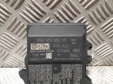 фото thumb №7, Skoda octavia iii модуль блок управления датчик подушка безопасности 3q0959655ak