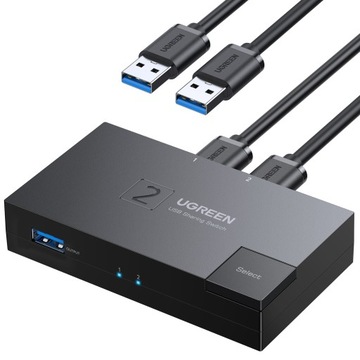 Switch przełącznik KVM USB 3.0 1 x 2 komputery