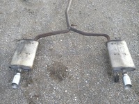 фото thumb №6, Выхлоп kompletny конечный глушители насадки средний ford flex 2013-