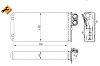 фото thumb №2, Nrf58036 отопитель renault safrane 92-