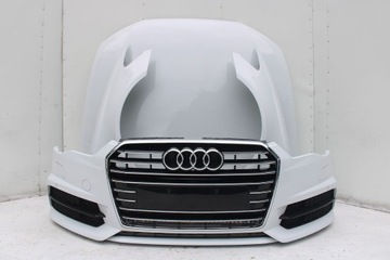 фото thumb №9, Audi a6 fl рестайлинг перед капот крылья бампер pas переднее лампы усилитель