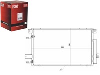 фото thumb №1, Конденсатор конденсатор кондиціонера avensis 2.0d4-d 06- hart
