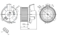 фото thumb №1, Nissens повітродувка citroen xsara picasso peugeot 206