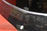 фото thumb №10, Крышка багажника зад задняя чёрная mitsubishi outlander 1 i 01-08