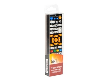 УНИВЕРСАЛЬНЫЙ ДИСТАНЦИОННЫЙ ДИСТАНЦИОННЫЙ САМОБУЧАЕМЫЙ 5в1 DVB-T DVD SAT TV