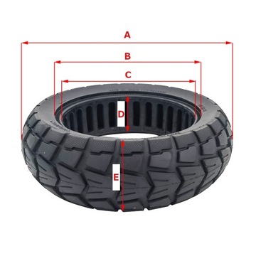Шина 10х2,75-6,5 для Kugoo G-Booster/Kugoo G2 PRO