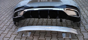 фото thumb №6, Mercedes sl w232 a232 r232 бампер балка зад дифузор amg 63 43 amg