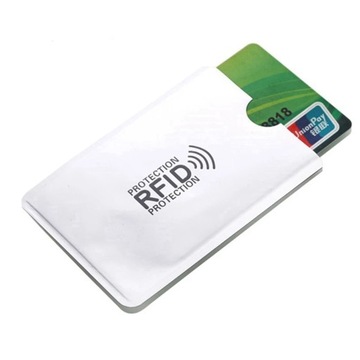 Etui antykradzieżowe na karty zbliżeniowe RFID