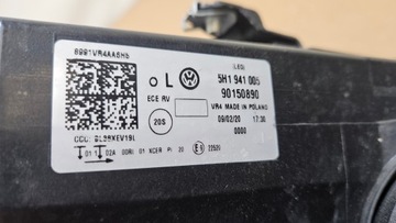 фото thumb №8, Лампа передня перед ліва vw golf viii 8 повний led 5h1941005