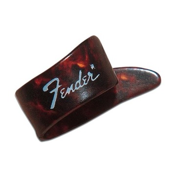 FENDER THUMB PICKS, TORTIOSE SHELL, MEDIUM (3)