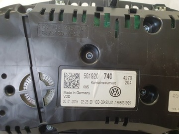 фото thumb №6, Спидометр манометр приборы vw golf vii 7 5g1920740