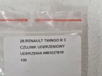 фото thumb №6, Renault twingo iii 3 датчик ударний удару 988302781r